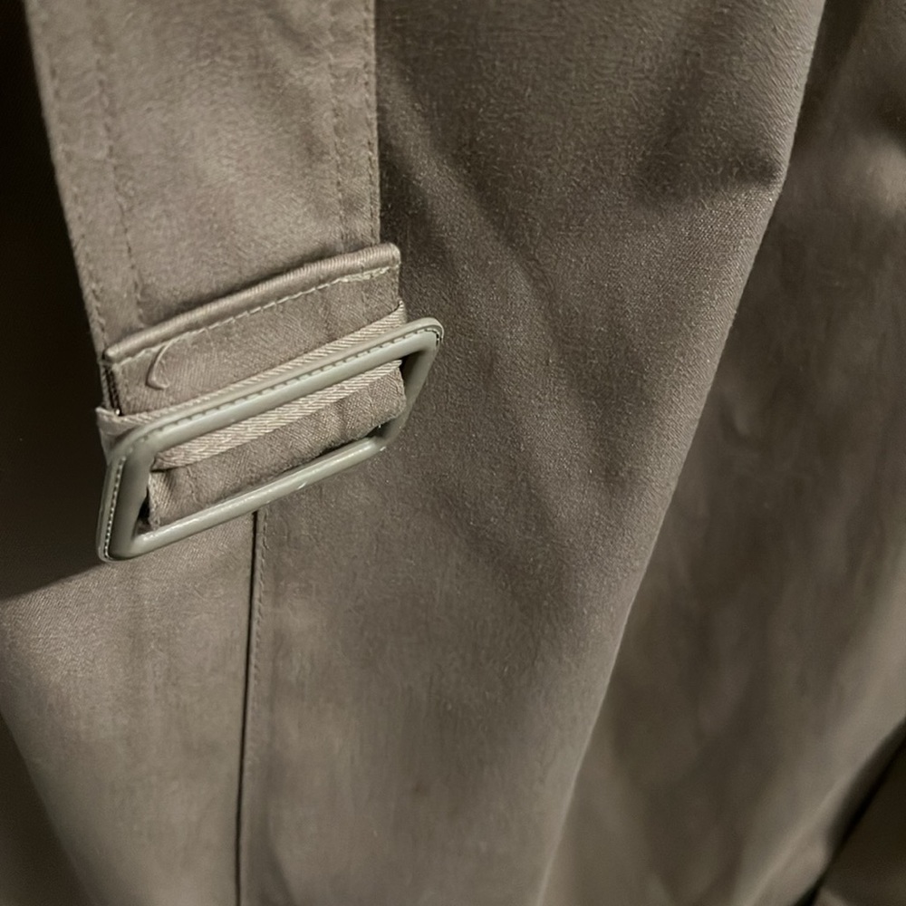 Stratojak Men’s Zipout Liner Trench Coat Size 46 X Long - Picture 9 of 12